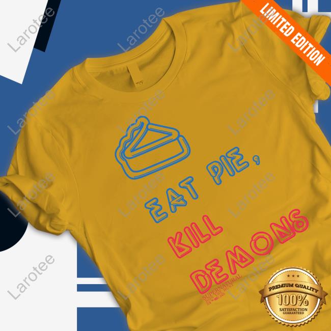 Supernatural Cwspn Eat Pie Kill Demons Supernatural Sweatshirt