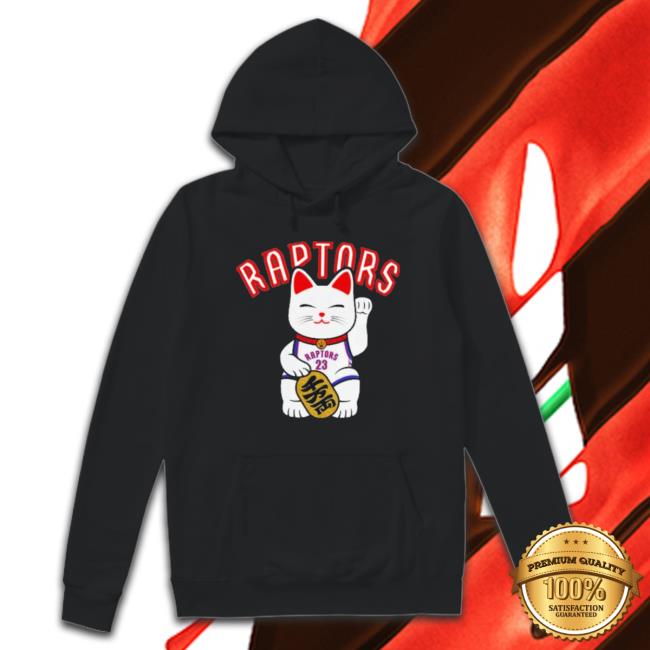 Purple Toronto Raptors Men’S Lunar Cny Lucky Cat Sweatshirt