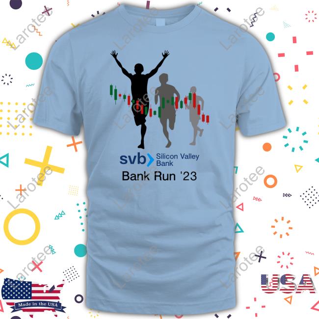 Svb Silicon Valley Bank Run 23' Hoodie