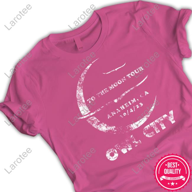 Owlcitymusic To The Moon Tour Anaheim Tee