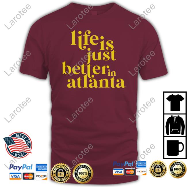 Desmond Ridder Wearing Life Is Just Better In Atlanta Hoodie