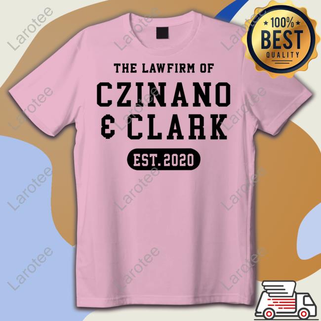 The Vinyl Studio Merch The Lawfirm Of Czinano And Clark Shirt Tee