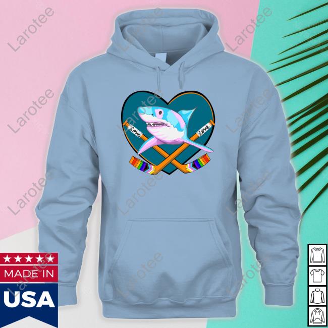 Sharks Pride Night Hoodie