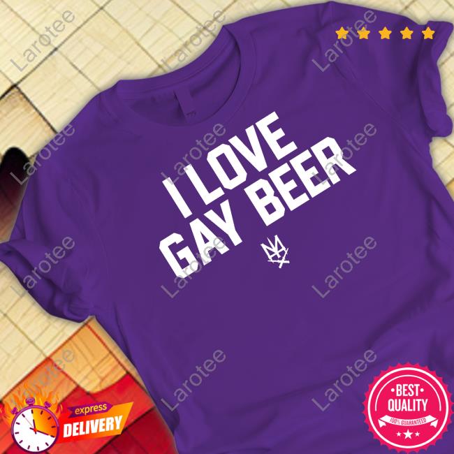 Methsyndicate I Love Gay Beer Long Sleeve T Shirt