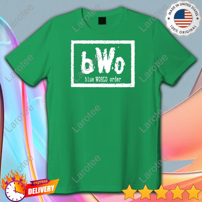 Bluemeaniebwo B.W.O Blue World Order Tee Shirt