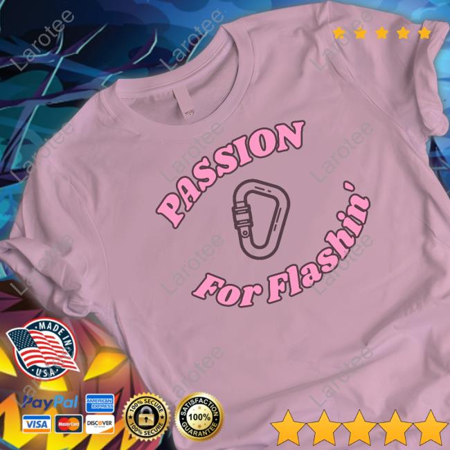 Passion For Flashin' Tee R/Climbing