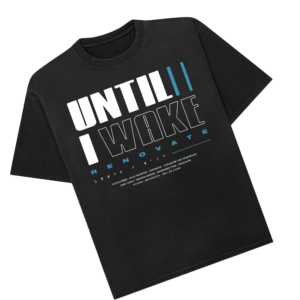 Fearless Records Store Merch Until I Wake Renovate Logo T-Shirt