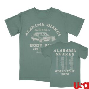 Alabama Shakes Merch Shop Store 2026 Tour Tee