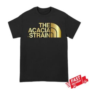 Allinmerch Store The Acacia Strain Stack Arch Gold Foil Tee
