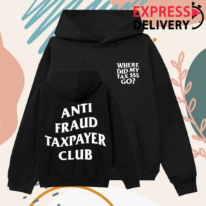 Anti Fraud Club Merch Shop Anti Fraud Club Black Hoodie