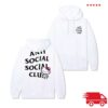 Antisocialsocialclub Merch Store Anti Social Social Club X Hello Kitty Ashkc Hoodie White