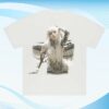 Anyma Merch Anyma X Lisa Bad Angel Portrait Tee White