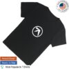 Aphex Twin Merch Aphex Logo Cropped Ribbed Tee Black