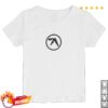 Aphex Twin Merch Aphex Logo Cropped Ribbed Tee White