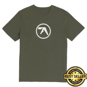Aphex Twin Merch Aphex Logo T-Shirt Khaki