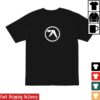 Aphex Twin Merch Store Aphex Logo Black T-Shirt