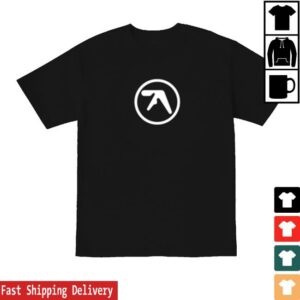 Aphex Twin Merch Store Aphex Logo Black T-Shirt