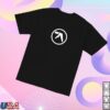 Aphex Twin Merch Store Aphex Logo Black T-Shirt