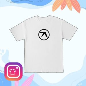 Aphex Twin Merch Store Aphex Logo White T-Shirt