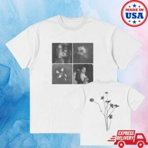 Ariana Grande Merch Shop Store Petal Tile Photo T-Shirt