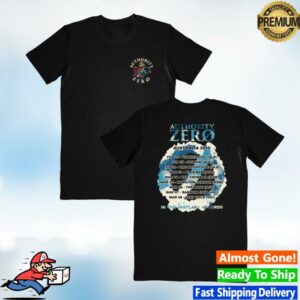 Artist First Store Merch Authority Zero Aus Tour Shirt Black