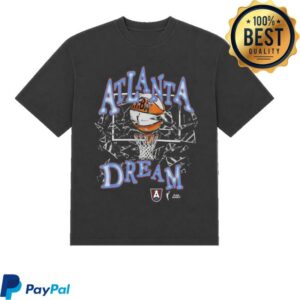 Atlanta Dream Shop Merch Store Atlanta Dream Shattered Glass T-Shirt