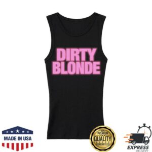 Bebe Rexha Merch Store Dirty Blonde Black Tank