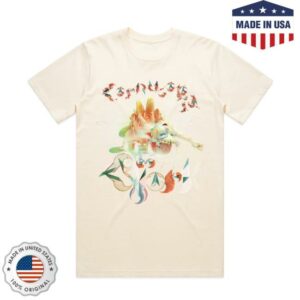 Bjork Store Merch Official Cornucopia T-Shirt Ecru