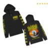 Blood Incantation Store Merch All Gates Open Zip Up Hoodie (Black)