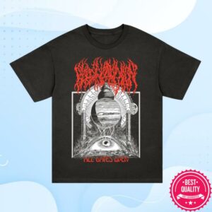 Blood Incantation Store Merch Planetary Alignment T-Shirt (Black)