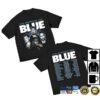 Blue Merch Store 25Th Anniversary Tour Photo Faded Black Tee