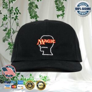 Brain Dead Store Merch Brain Dead X Magic The Gathering Logo Lock Up Hat Black