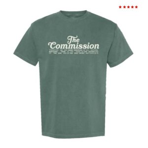 Cain Store Shop Merch The Commission Tee Blue Spruce