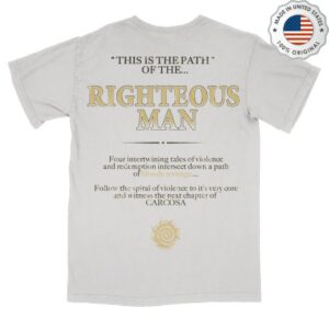 Carcosa Merch Store Righteous Man T-Shirt Vintage Variant 24