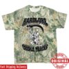 Closed Casket Activities Merch Shop Store Hardlore Couple Tracks Vintage Wood Camo T-Shirt