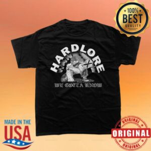 Closed Casket Activities Merch Store Hardlore We Gotta Know Black T-Shirt