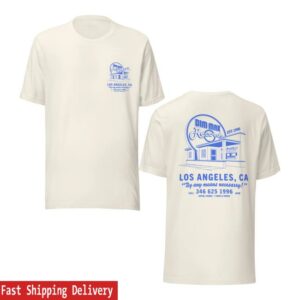 Dim Mak Collection Merch Store Dim Mak Record Store Tee Vintage White