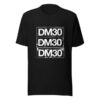 Dim Mak Merch Store Dm30 Dm30 Stacked Tee Black