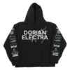 Dorian Electra Store Merch Many Logos Hoodie Black