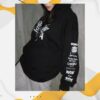 Dorian Electra Store Merch Many Logos Hoodie Black