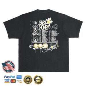 Easy Honey Store Merch Plaid Tour Shirt