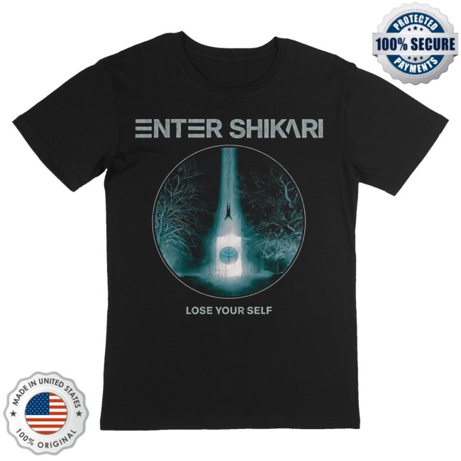 Enter Shikari Merch Store Lose Your Self Album T-Shirt