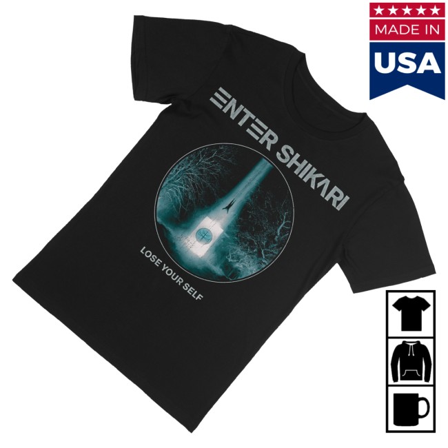 Enter Shikari Merch Store Lose Your Self Album T-Shirt