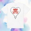 Epitaph Records Store Merch Heartskull Tone Shirt (White)
