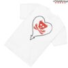 Epitaph Records Store Merch Heartskull Tone Shirt (White)