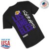 Espn Merch Shop Store Los Angeles Lakers Playoff Black Tee By Fisll