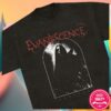 Evanescence Store Merch Black And White Sanctuary Tee