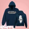 False Reality Store Merch Ripknot Navy Hoodie