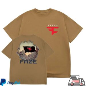 Faze Pro Merch Shop Store Victory Flag Wheat Tee