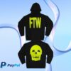 Freak The World Merch Store Neon Logo Hoodie